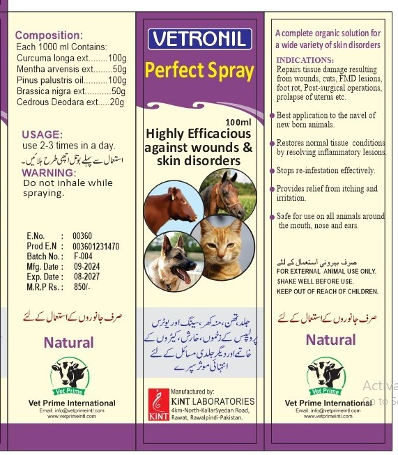HEALMAX - Herbal Wound Healing & Skin Care Spray for Animals & Pets
